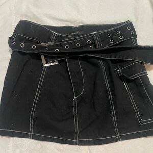 Forever 21 Black Skirt with Belt